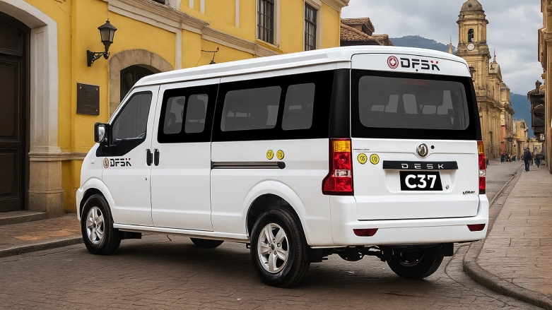 DFSK C37 X9: La van de pasajeros ideal para el transporte en Colombia.  